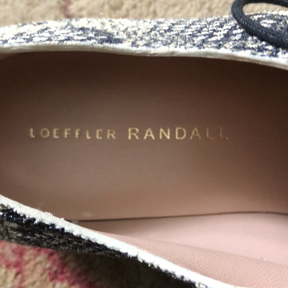 Loeffler Randall Frances Snake-Embossed Leather Studded Platform Oxford… - Picture 6 of 7